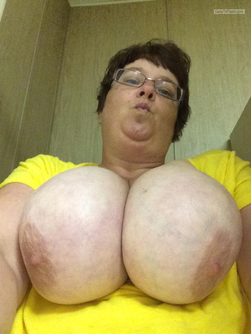 My Very big Tits Topless Selfie by Candy